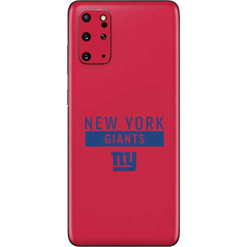 NFL New York Giants Red Performance Series Galaxy S20 Plus Skin